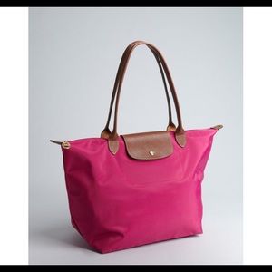 Longchamp Le Pliage Long Handle Medium(Small)